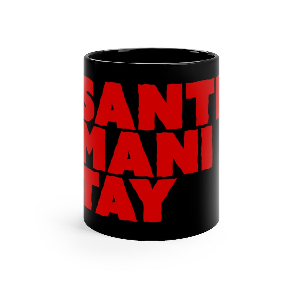 11oz Black Mug - Santimanitay design