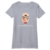 Women’s Fitted T-shirt - Every Shut Eye Ain't Sleep design